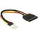 DeLock Strøm DC jackstik 5,5 mm (ID: 2,1 mm) (male) 2 pins terminalblok Sort Rød 15cm Strømkabel > I externt lager, forväntat leveransdatum hos dig 03-12-2021